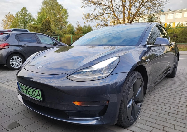 Tesla Model 3 cena 119900 przebieg: 45000, rok produkcji 2020 z Ryki małe 11